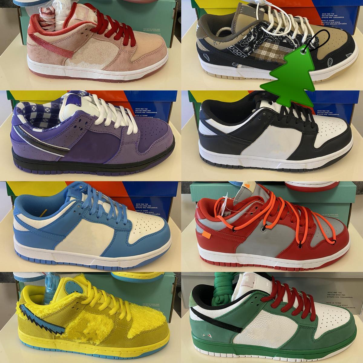 

2023 Dunks SB Large Size 12 13 For Men Women Designer Sneakers Outdoor Sports Sneakers Black White Photon University Red green Brazil Chicago VKSJ, A8