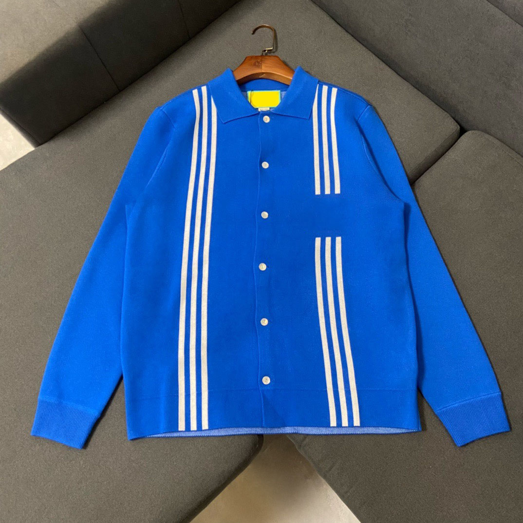 

New AOP jacquard letter knitted sweater in autumn / winter 2022acquard knitting machine e Custom jnlarged detail crew neck cotton cf8ey7, Black