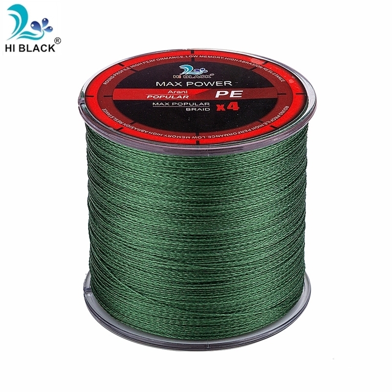

300M 500M 1000M 4 Strands 880LB Braided Fishing Line PE Multilament Braid s wire Smoother Floating 220811