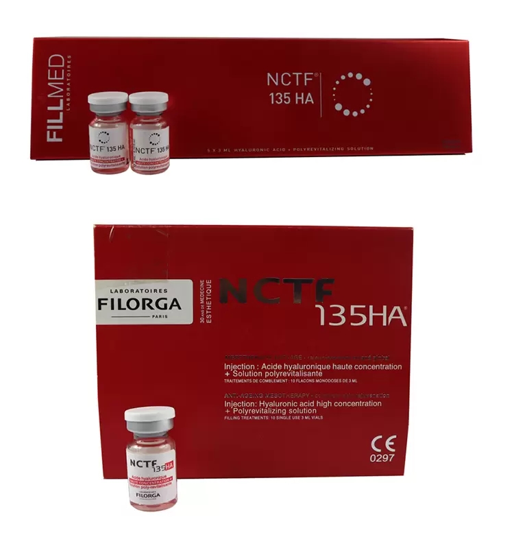 

Beauty Youth Essence Items Fillmeds Filorgas NCTF 135HA mesotherapy 5mg/ml 5x3ml vials Nctf 135 Ha Keep Skin Youthful