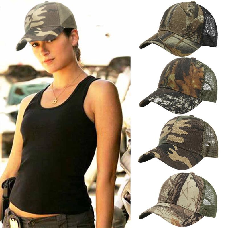 

Visors Unisex Men Women Camouflage Sun Hat Adjustable Baseball Cap Hip Hop HatVisors, Army green1