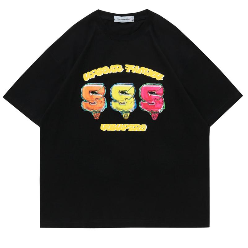 

Men's T-Shirts Oversized T Shirt Cotton O-neck Fashion Letters Print Top Shirts Harajuku Summer Short Sleeve Streetwear Hip Hop Men's T-, White