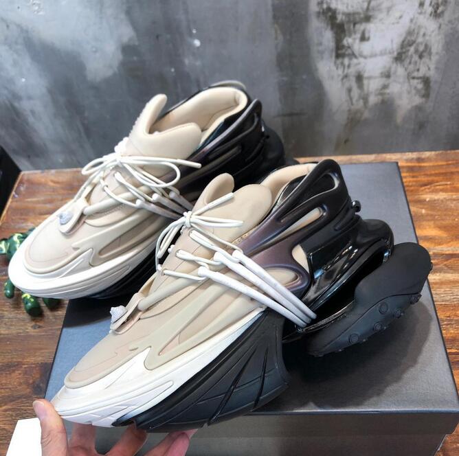 

High-quality yacht iron shoes casual shoes boat Unicorn platform running Yuan universe low help daddy neoprene leather couple top Quailty sneakers 35-45, Customize