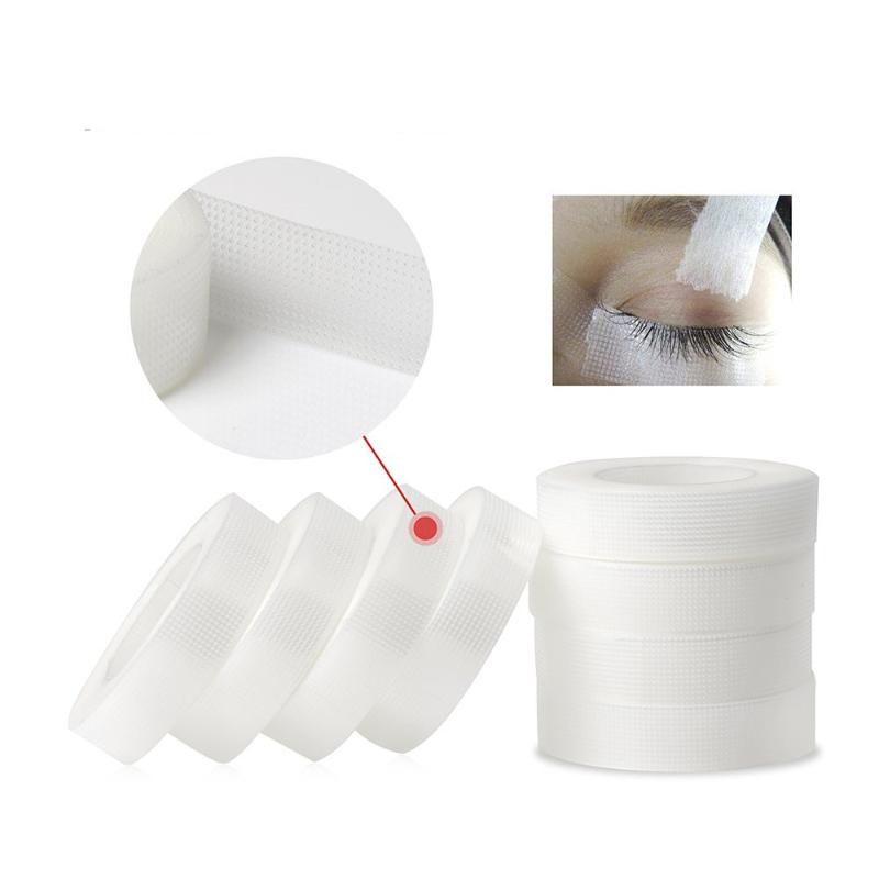 

Makeup Brushes 9m Eyelash Patch PE Tape Lint Free Eye Pads Under Patches Extension Supply 50 RollsMakeup