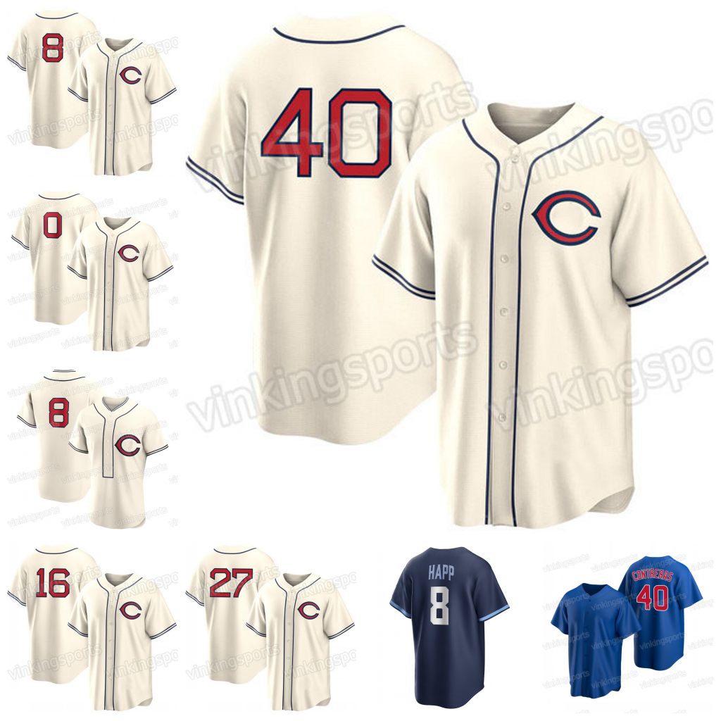 

Willson Contreras 2022 Field of Dreams Ian Happ Cub Jersey Seiya Suzuki Marcus Stroman David Bote Nico Hoerner Ernie Banks Ryne Sandberg Jason Heyward Jerseys, Youth s-xl