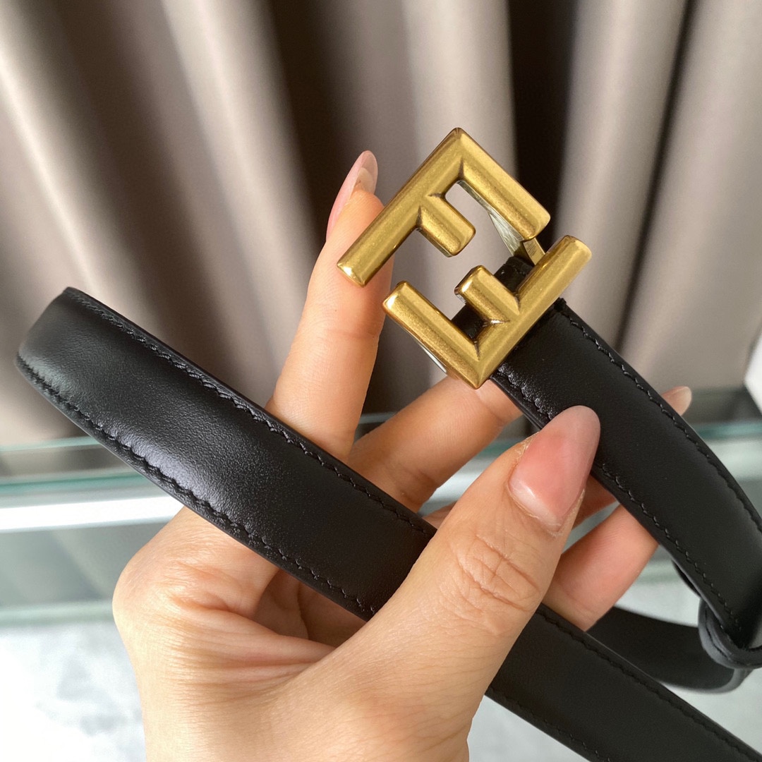

Fashion Designer Belts Men Women High Quality Fendi Letter Belt Width 2.4cm 2.5cm With Box, Multi