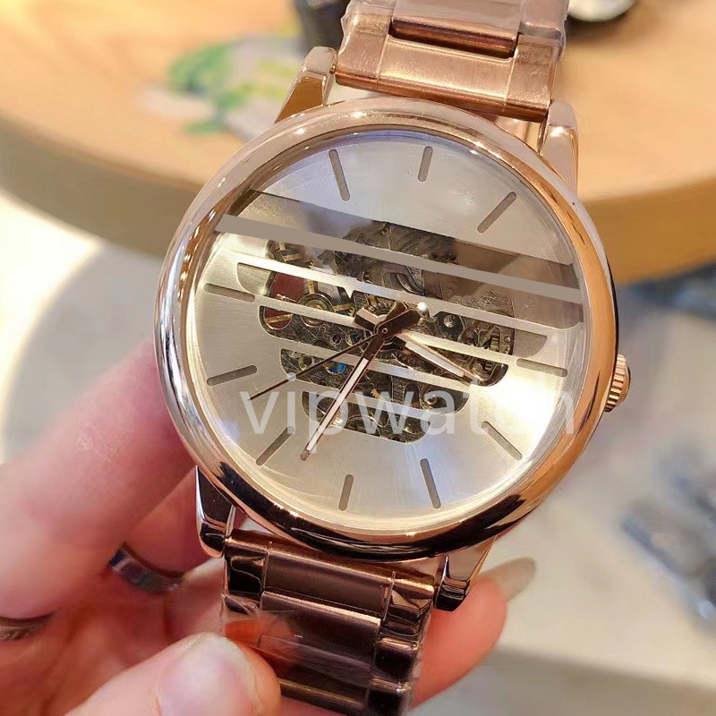 

2022 New Men's Fashion High-end Mechanical Watch Strengthened Mineral Glass Mirror Dynamic Hollow Dial, Box