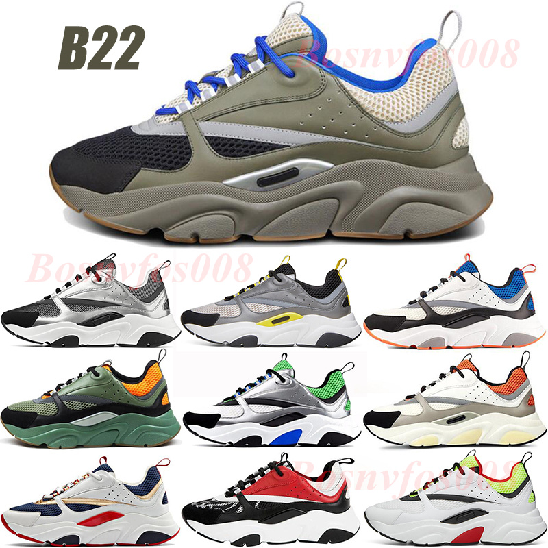 

Casual Shoes Luxury Fashion Running Grey Pale Pink High Quality Green B22 Sneaker Black Red Calfskin Trainers Men Women Flat Outdoor Sport Retro Patchwork, Please leave a message