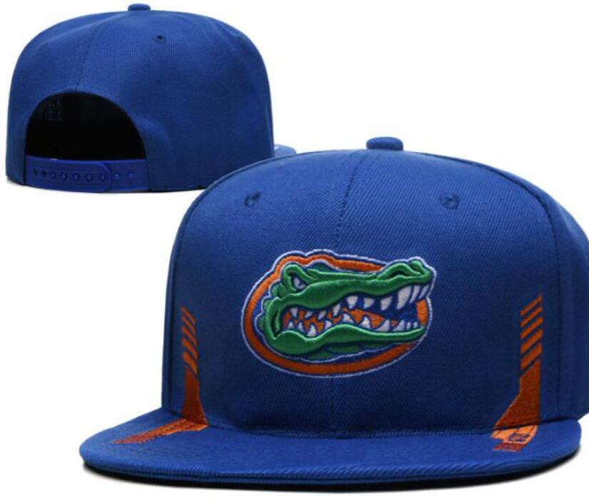 

All Team Fan's NCAA USA College Florida Gators Baseball Adjustable Hat On Field Mix Order Size Closed Flat Bill Base Ball Snapback Caps Bone Chapeau, 13