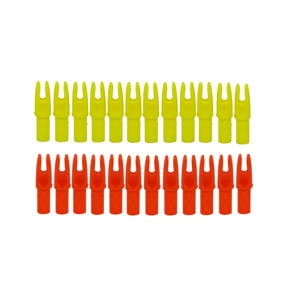50Pcs Archery Arrow Nocks .244/6.20mm Inside Diameter Inserts Carbon Arrows Nock Replacement Standard Size for DIY Hunting-image-788769606