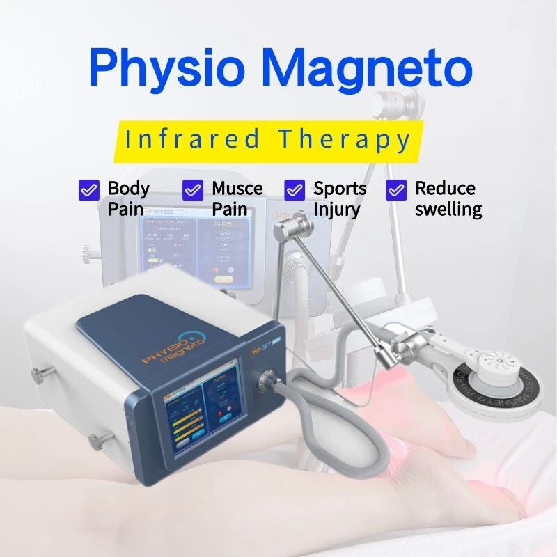Body Neck Pain Relief Magnetic Therapy Equipment Other Massage Items Extracorporeal Magnetotherapy Magnetic Physical Machine With Infrared-image-788721110