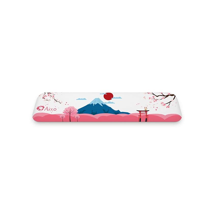 

Akko Mount Fuji Sakurarest Keyboard Hand Cherry Pink Mouse Wrist Support Palm Rest for 87 108 Keys - S268W, Fuji mountain sakura