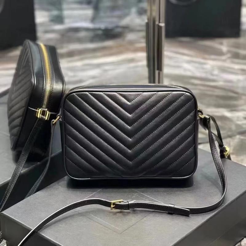 

Evening Bags Genuine Leather Camera Bag 2022 Women Luxury Shoulder Totebag Crossbody Shopper Classic Tassel BagsEvening, Black black button