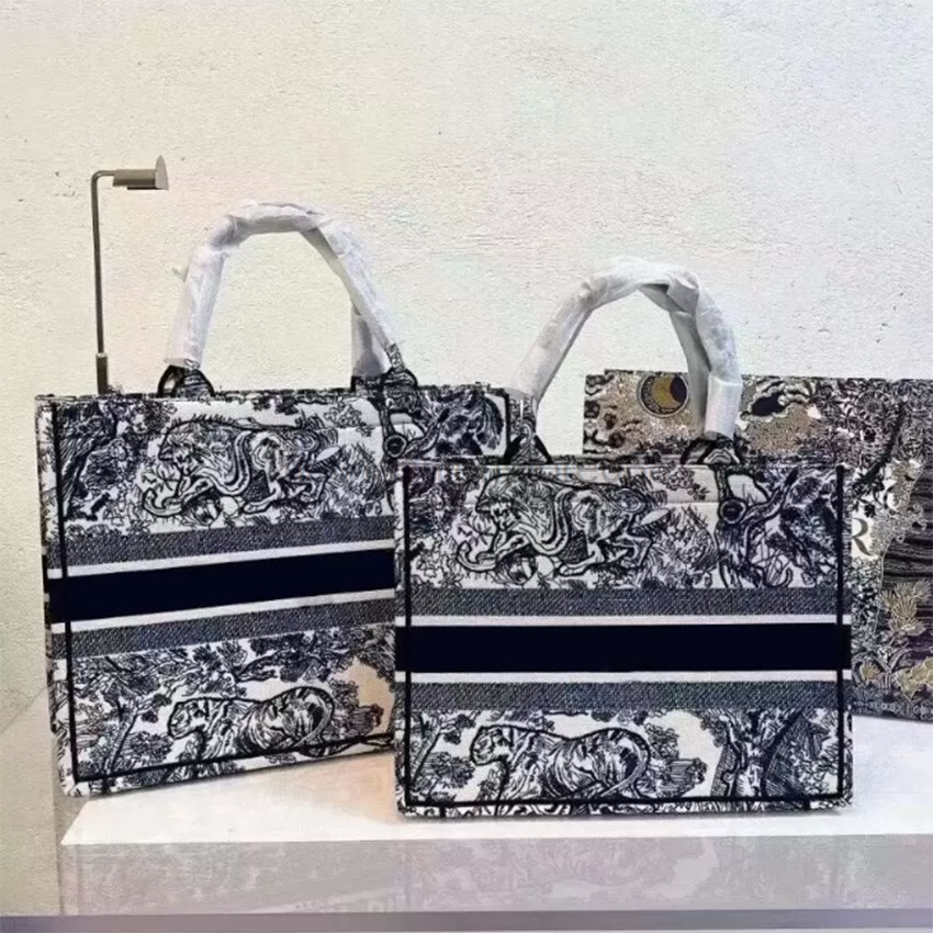 

Top Designer bags 2022 Totes Handbags Fashion Ladies Embroidery Book Handbags Luxury Black Letters Handbag Design Shoulder Bag Women Denim, Dust bag
