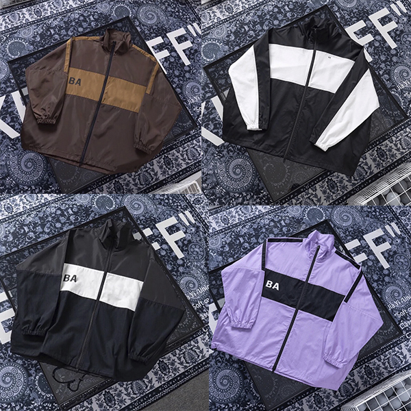 

Paris Designer Men' Jackets Classic Cola Wave Hooded Jacket Ba print v4 t-shirt jacket top clothing, Supplement (not shipped separately)