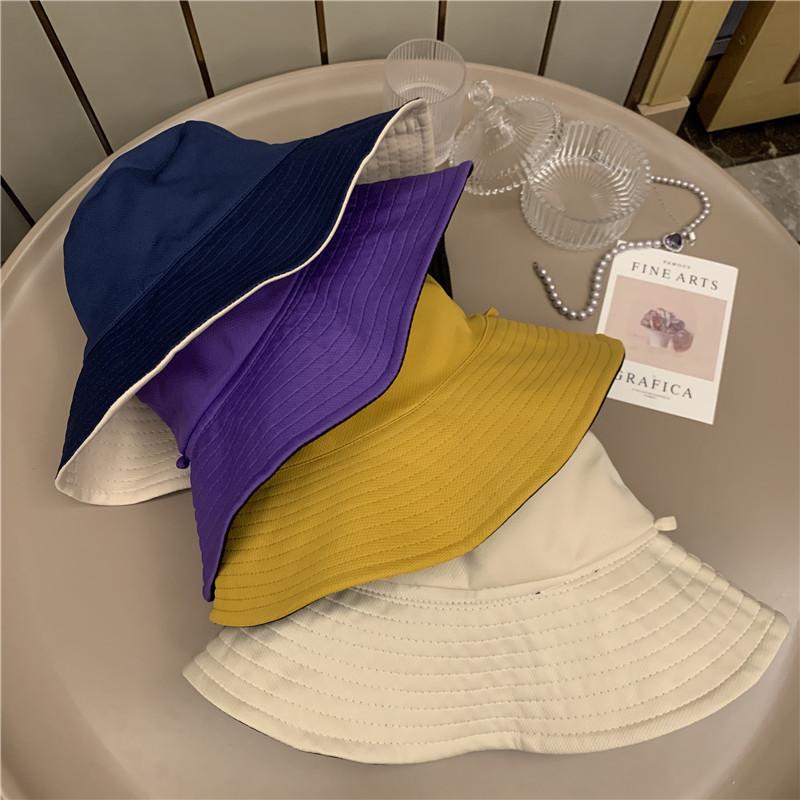 

Ball Caps Will Be The Summer Double Fisherman Han Edition Joker Boom Sunshade Cap Face Big Canopy Bask In SunBall, Beige