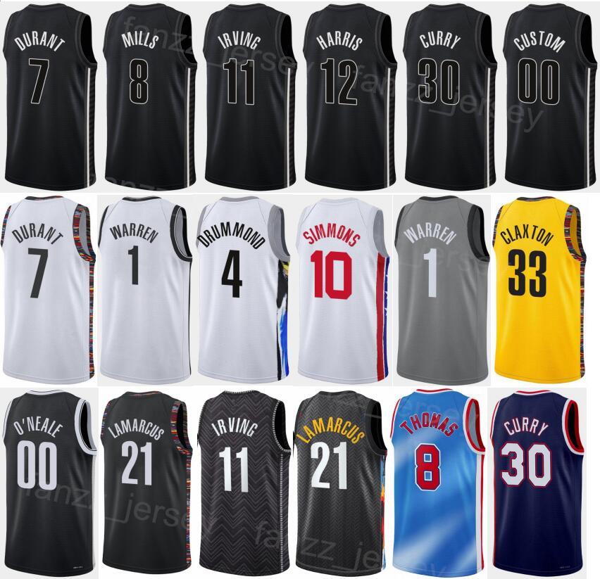 

Print Earned Statement Basketball Edition Kevin Durant Jersey 7 Joe Harris 12 Blake Griffin 2 Patty Mills 8 LaMarcus Aldridge''nba''Jerseys, White