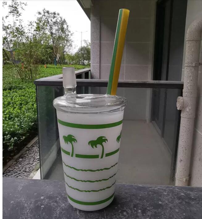 

8 Inchs Thick Glass Water Bongs Hookahs Bubbler Mini Bong Water Pipes Oil Rig Heady Beaker Bong With 14mm Joint