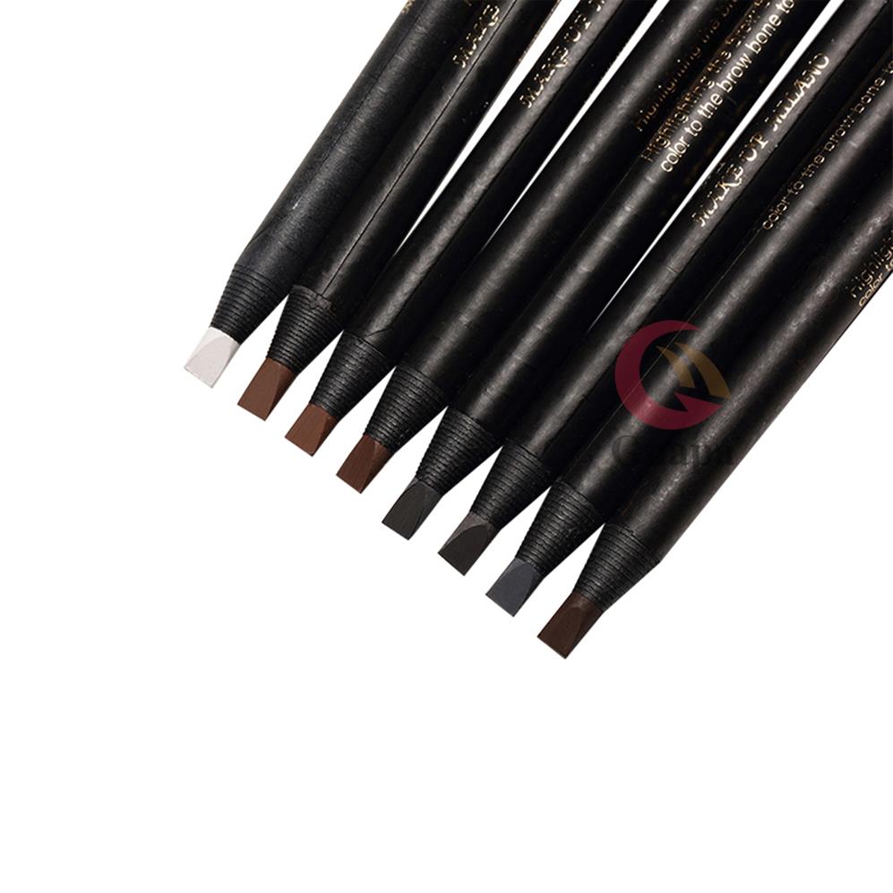 

5pcs Waterproof Eyebrow Pencil Pull Cord Peel-off Brow Pencil for Marking Outlining Tattoo Makeup and Microblading Eyebrow PMU196G