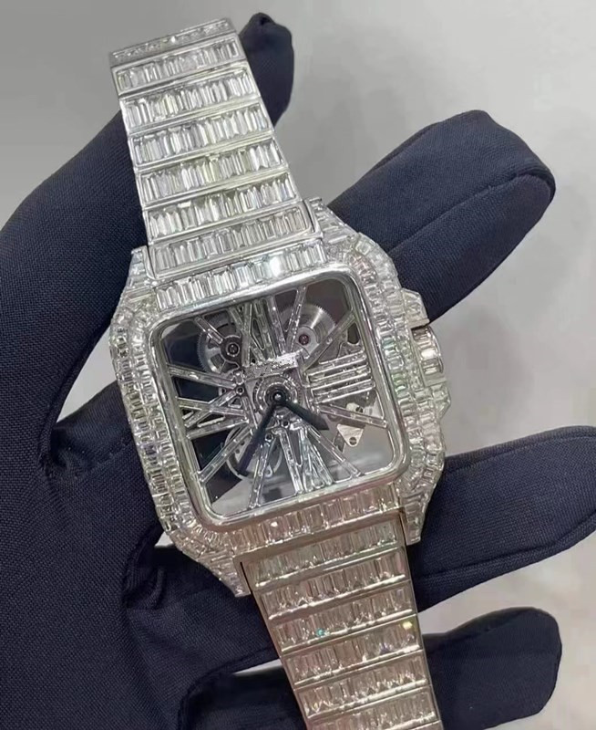 

luxury mens watches 4130 movement watches for men 3255 montre de luxe watch Mosang stone moissanite diamond watchs wristwatch Mechanical automatic 904L M16, The screwdriver