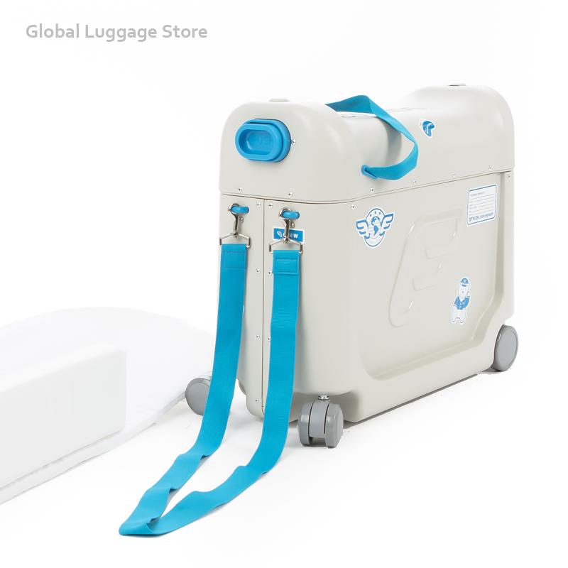 

Suitcases Kids Sleeping Luggage Travel Baby Ride Aircraft Multi-function Upgrade Suitcase Bag Children's Bed Box Creative ValiseSuitcase