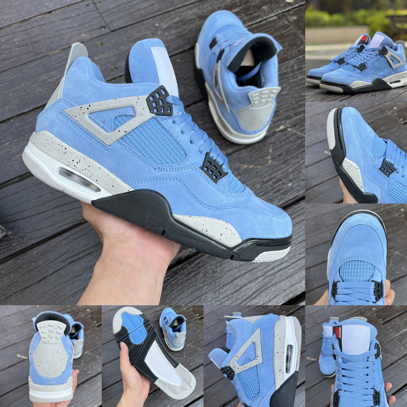 

2022 Jumpman 4 4s Basketball Shoes University Blue Tech White Sail White Cement Pure Money Red Thunder Pony Hair Guava ice Sneakers Women Trainers, ##