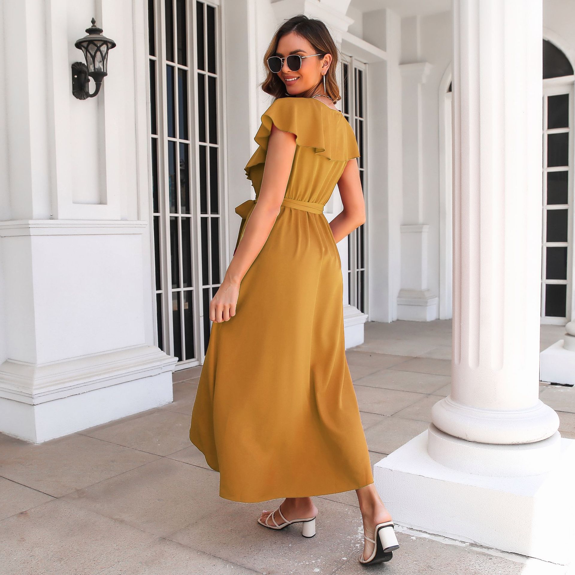 

2023 Casual Dresses Women clothing summer dress off shoulder spaghetti strap lady mini sexy womens dresses