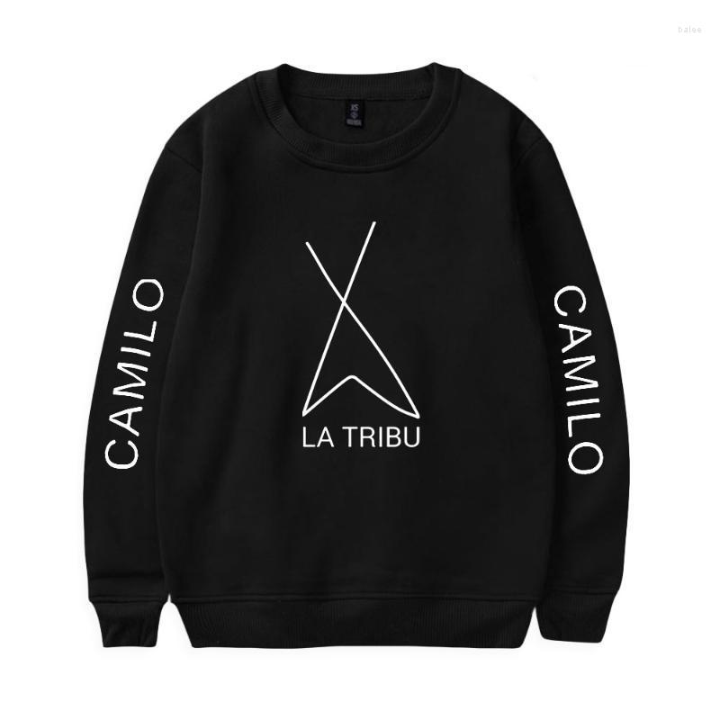

Men's Hoodies & Sweatshirts Camilo Echeverry Print Loose Sweater Series Women/Men Turtlenecks Sweet Style Round Collar Fleece Streetwear Clo, Black