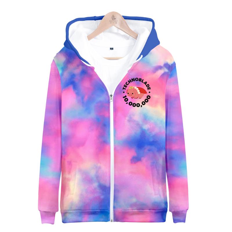

Men's Jackets Technoblade Zipper Hoodie For Men 3D Techno Agro Dream Team SMP Cosplay Harajuku Women Sweatshirt Boys Girls Hoody HoodiesMen', Color at picture