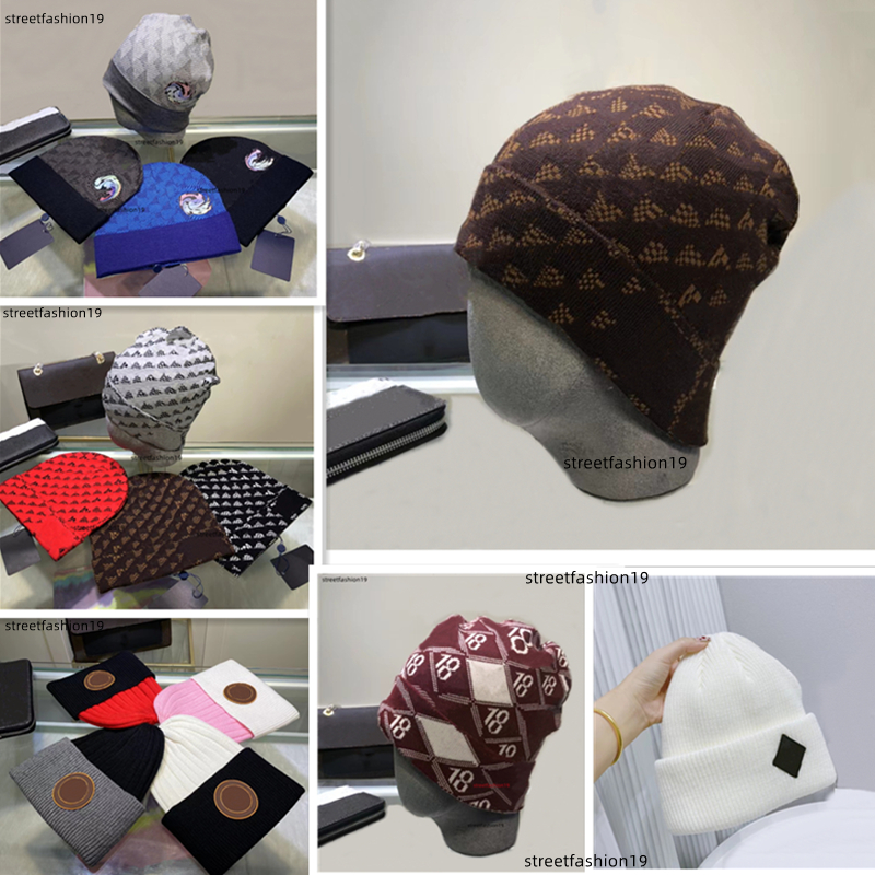 

Designer Beanies Mens Womens Luxury Cashmere Letter Beanie Cap Classic Autumn Winter Unisex Men Knitted Hat Warm Soft Wool Skull Caps Casual Outdoor Top Quality, Opp bags