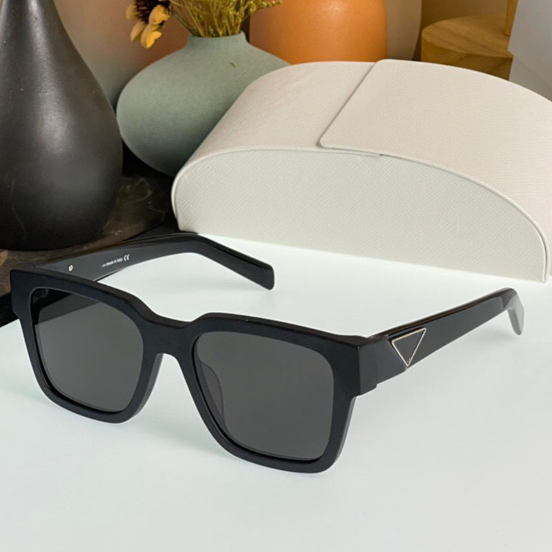 large oversized sunglasses Special offer PR08 uv400 Shades custom men and women semi circular Square frame glasses Adumbral Triangular designer Sign