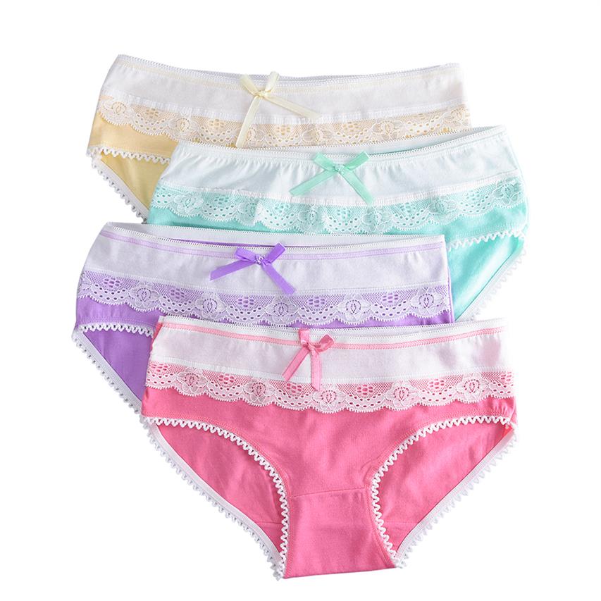 

Kids Underwear Candy Colors Soft Cotton Young Girl Briefs for Teenage Panties Girls underwear kids Pants Underpants265j