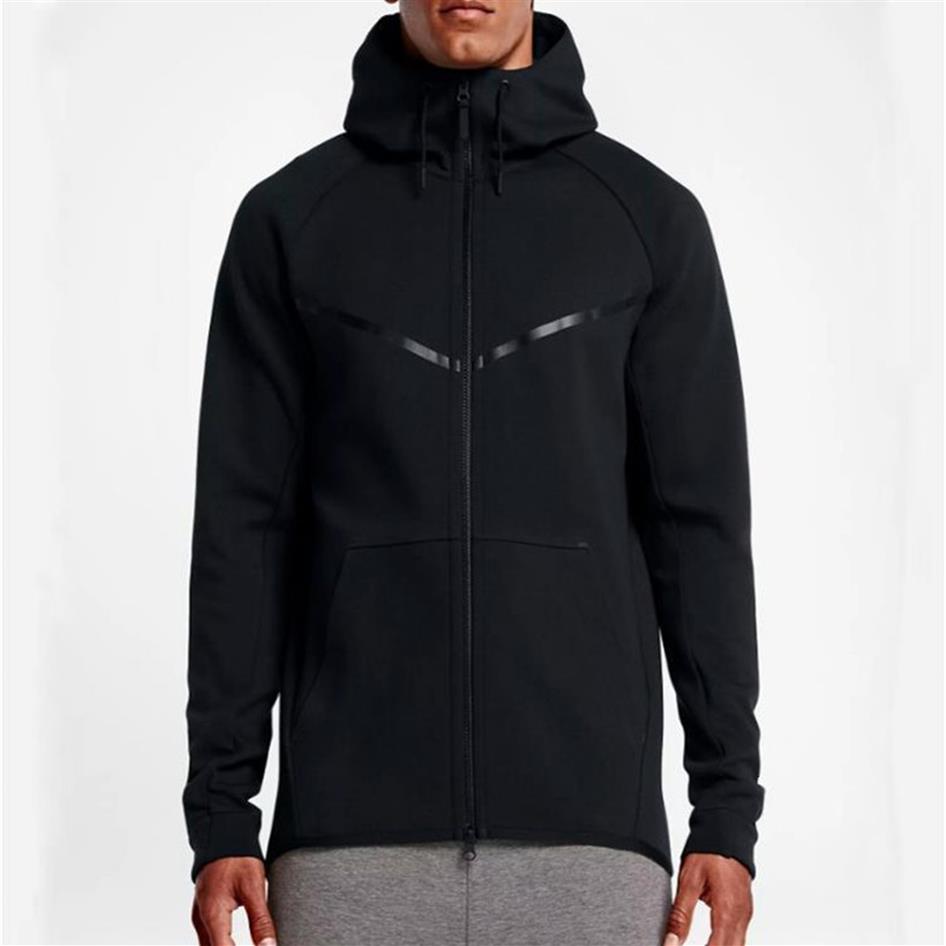 

Large Size BLACK GRAY Space Cotton MEN'S HOODIE SPORTSWEAR TECH FLEECE WINDRUNNER Fashion Leisure Sports Jacket Running Fitne2977