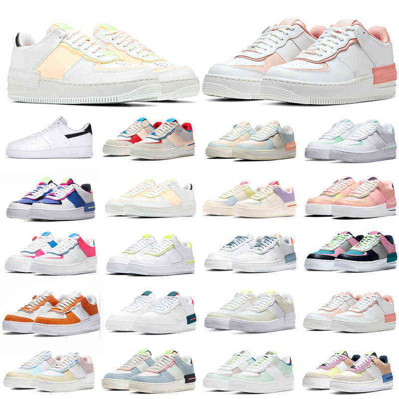 

Low Casual Shoes Mens Womens White Lemon Solar Red Fresh Perspective Outdoor Trainers Sneaker size 36-45, Triple white