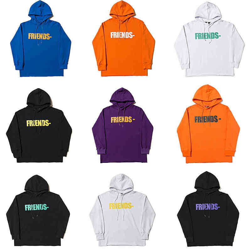 

Hoodie Vlons Trendy Co Branded Friends Big v Men' and Women' Bf Jacket, Purple
