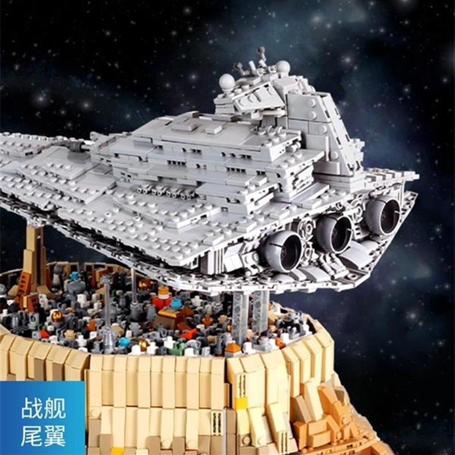 

SSUCSS Slave I Slave11 NO 1 Building Block Bricks Compatible Model Kits Star Toys Wars Blocks Educational Bri Children Boy Gifts C206J