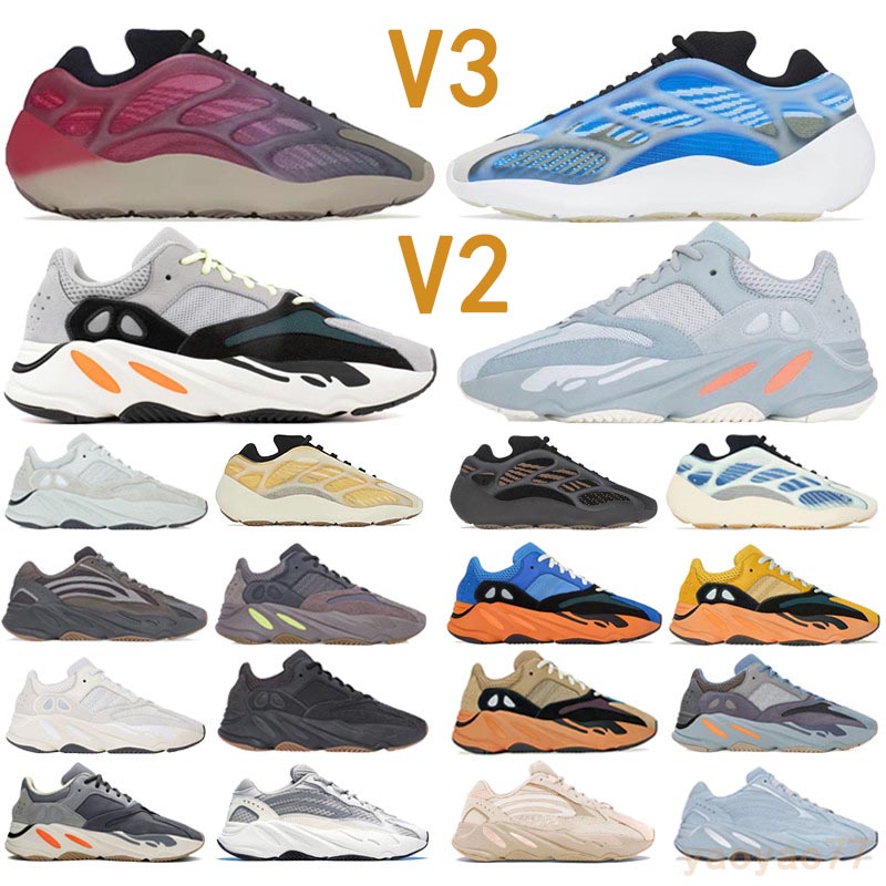 

2022 Enflame Amber Runner 700 Running ShOes OG 700s Mauve Cream Bright Blue Sun Reflective Solid Grey Inertia Utility Static Vanta Men Teal Blue Designer sneakers, Box