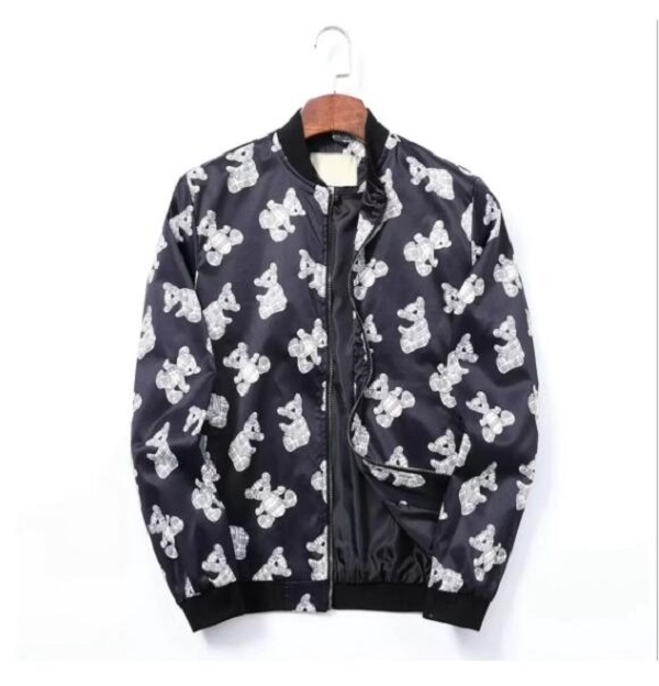 2023 Designer France Mens Jackets Fashion Brand Coats Luxury Print Cartoon Animal Outerwear Sweatshirt Casual Street Jacket Over size M-3XL