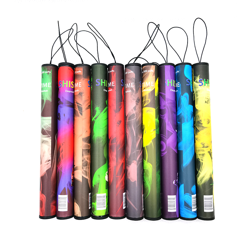 

Wholesale Electronic Cigarettes Shisha Time Vape Pen Device Kit with 500 Puffs Eshisha e hookah disposable Item
