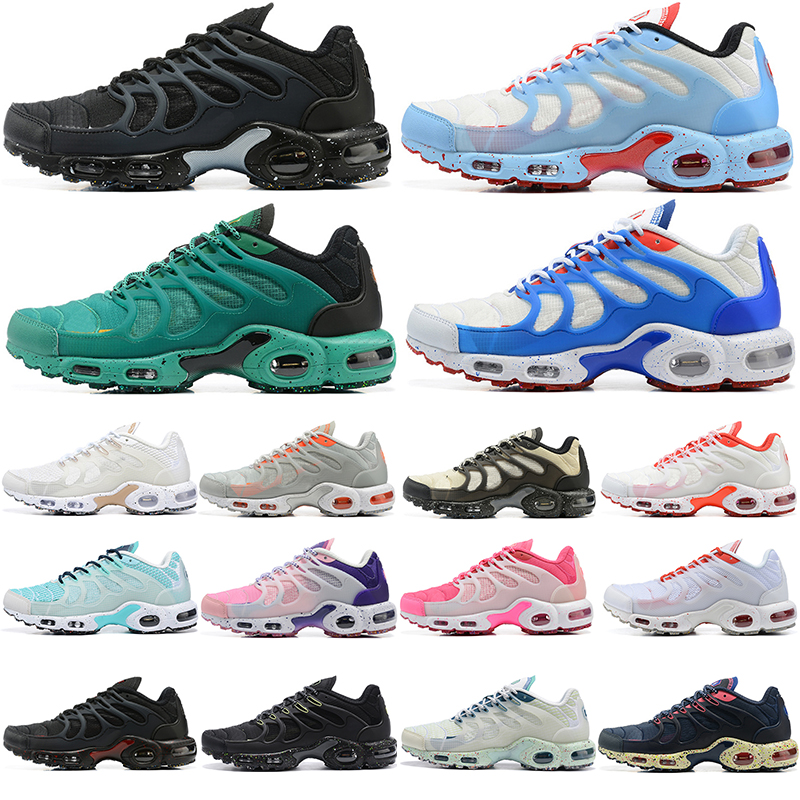 

Terrascape Plus Tn Running Shoes Black Lime Sail Sea Glass Pearl White Dark Beetroot Rattan Mint Green Obsidian Thunder Blue Platinum Mens