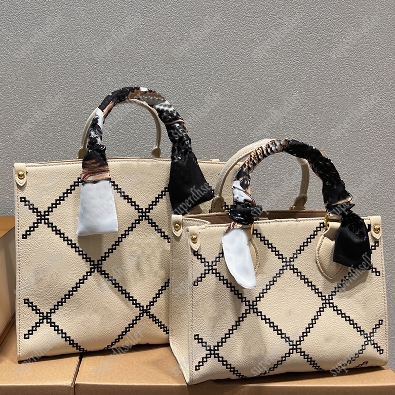 

2 Sizes Shoulder Bags Large Capacity Totes Bag Fashion Handbag Women Pochette High Quality Cross Body Leather Handbags Casual Shopping Tote Purse Modern Retro, Cream-small