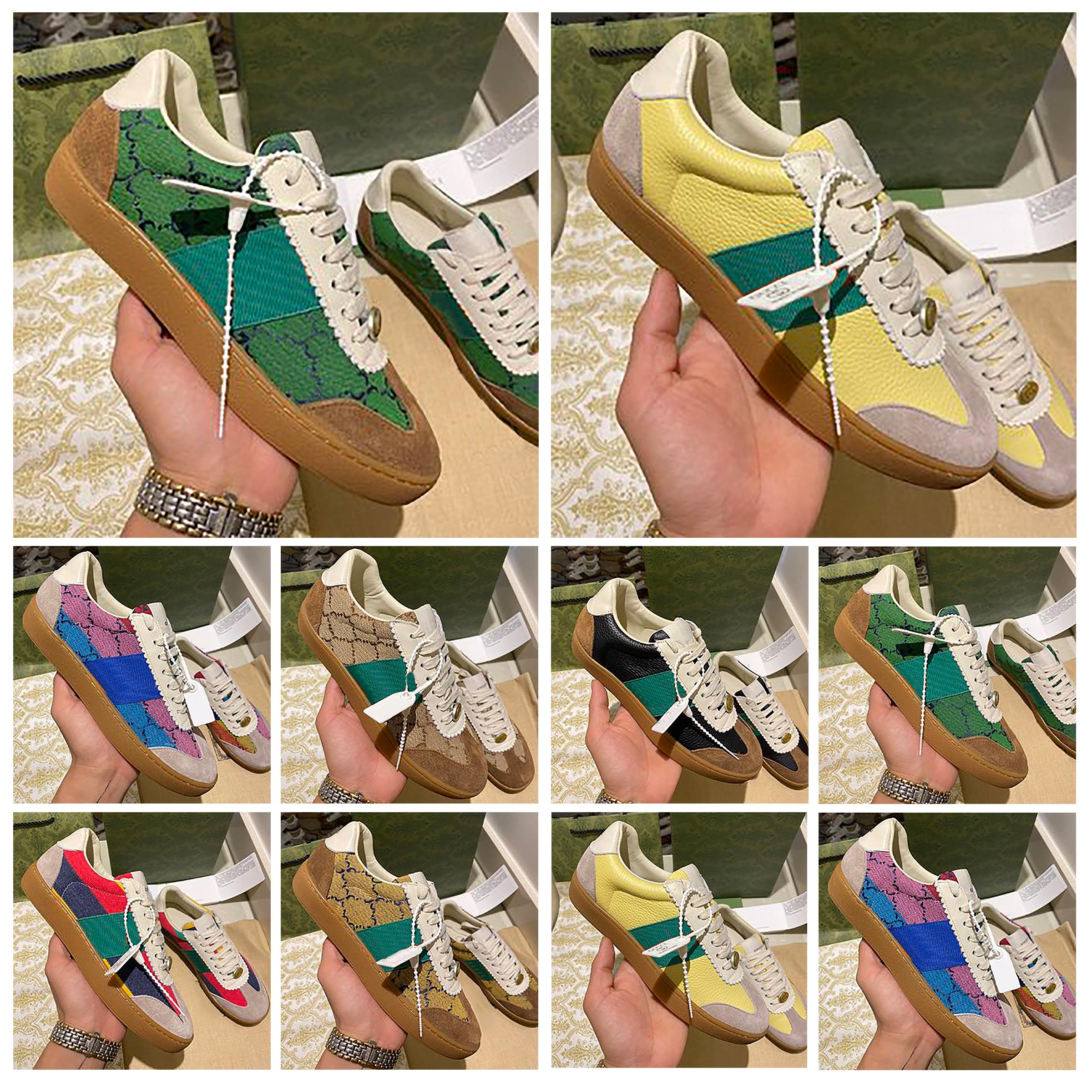 

2022 Classic Ladies Casual Shoes Retro GAT German Training Women men Sports Lace-Up Sneakers Casual Fashion Sport Leather Material