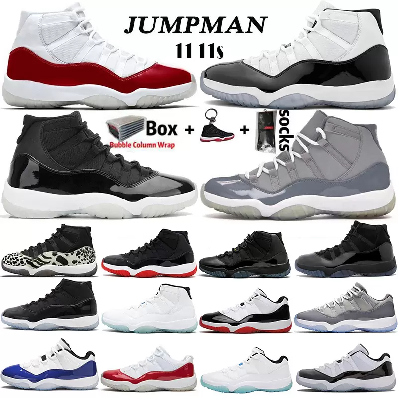 

Cool Grey High 11 11s Basketball Shoes Bred 25th Anniversary Concord 45 Space jam Men Women Trainers low Legend Blue Citrus Platinum Tint Snake Navy Designer Sneakers, 33