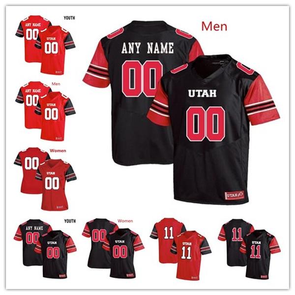 

Custom NCAA Utah Utes college Jersey any name any number Paul Kruger Stitched College football jerseys red black men s women s youth, White