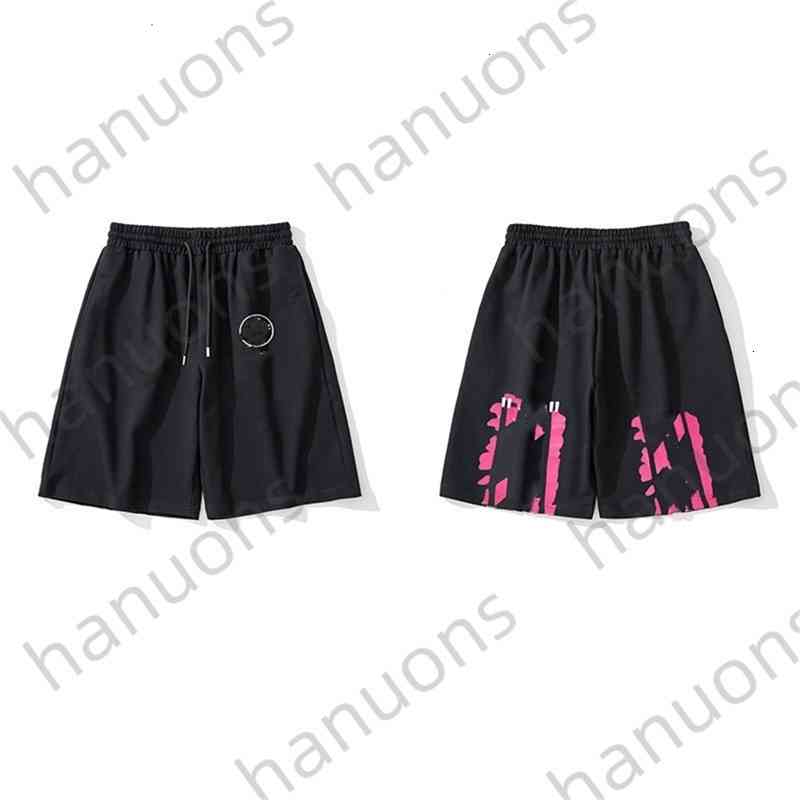 

Off Summer Shorts Street Fashion Tapered Arrow Capris Ow Casual Beach Pants Men's and Women's Sports Mother of Printing x, 22