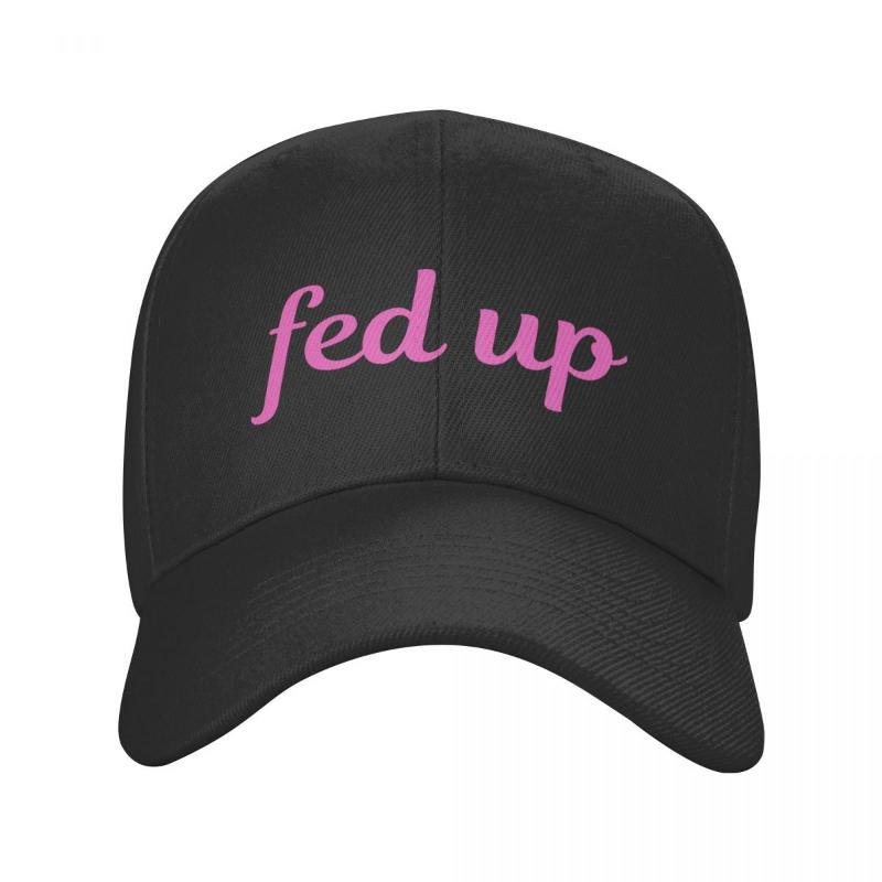 

Berets Fed Up With Boys Caps Unisex Hip-Hop Just FedUp Hat Sun Hats Adjustable Polyester Baseball Cap WinterBerets, White