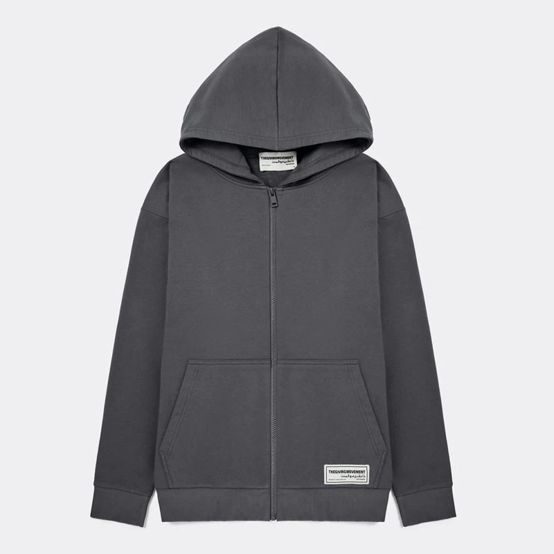 TGM Sweats à capuche zippés légers pour femmes Vestes à capuche à manches longues Lounge Sweats surdimension