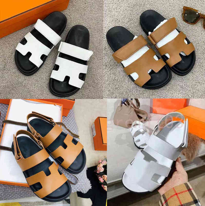 

Designer Slippers Chypre Slide Beach Classic Flat Sandals h Sandal Summer Lady L, Color1