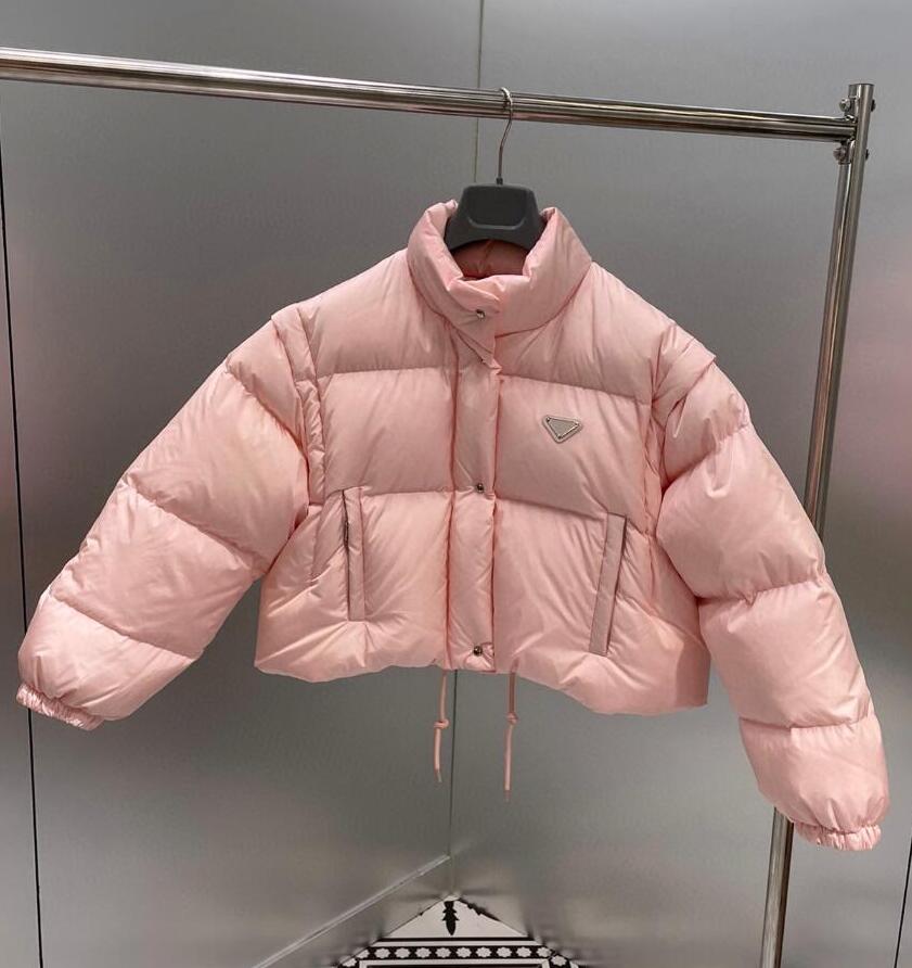 

Winter Designer Women Jacket Coats With Letters High Quality Belts Windbreaker for Womens Jackets Sleeves Outerwear Warm, White