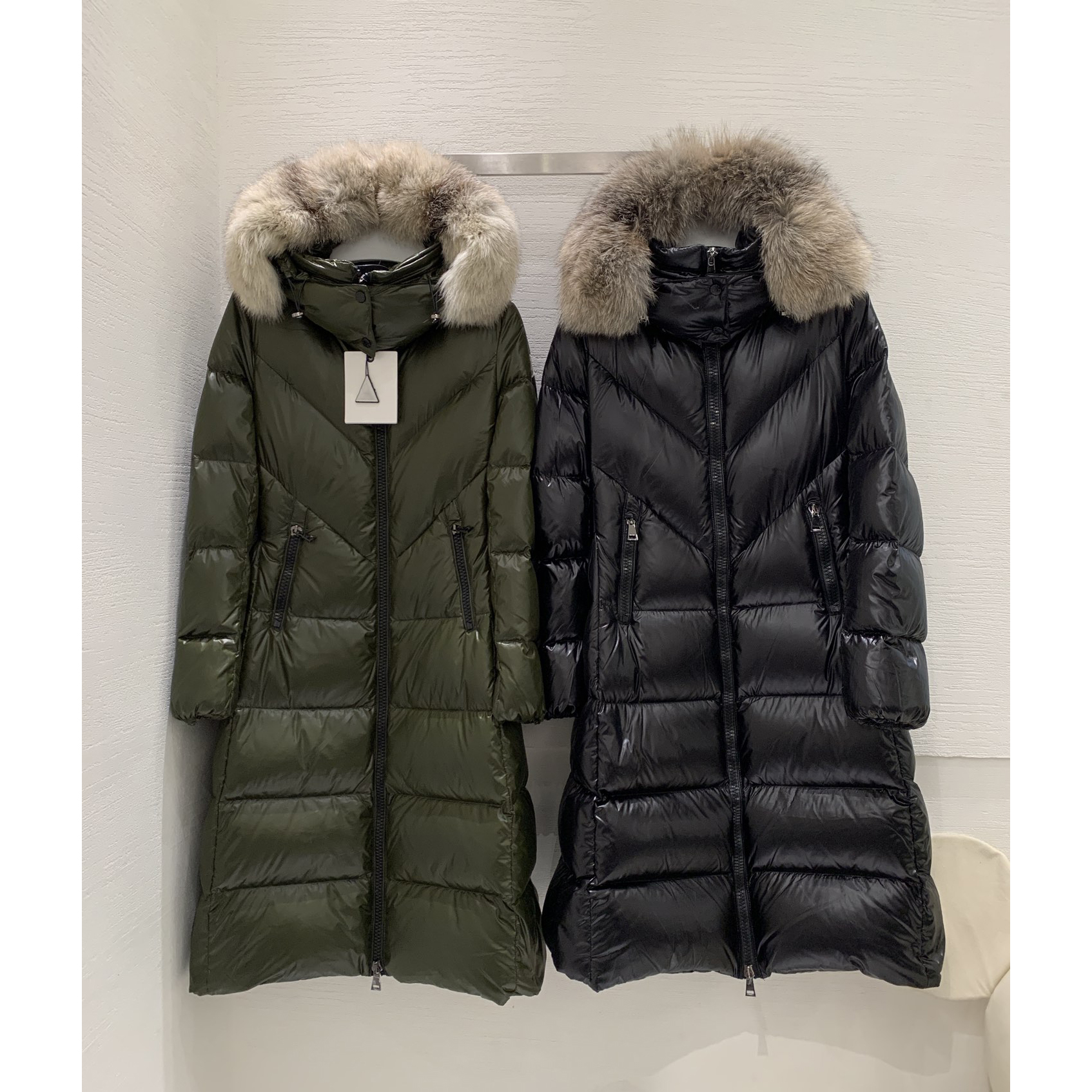 Winter designer men women down parka jacket ladies extra-long warm coat parkas thickened hooded long style goose mens putwear High quality